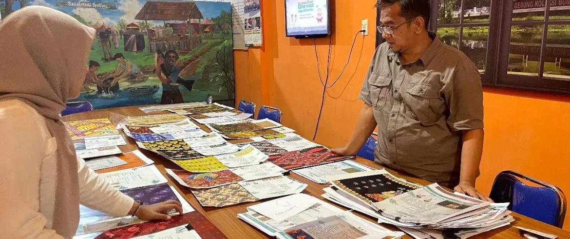 Perdana Di Sumsel, Pemkab PALI Gelar Sayembara Desain Batik Bertema Relief Candi Bumi Ayu dan Pumping