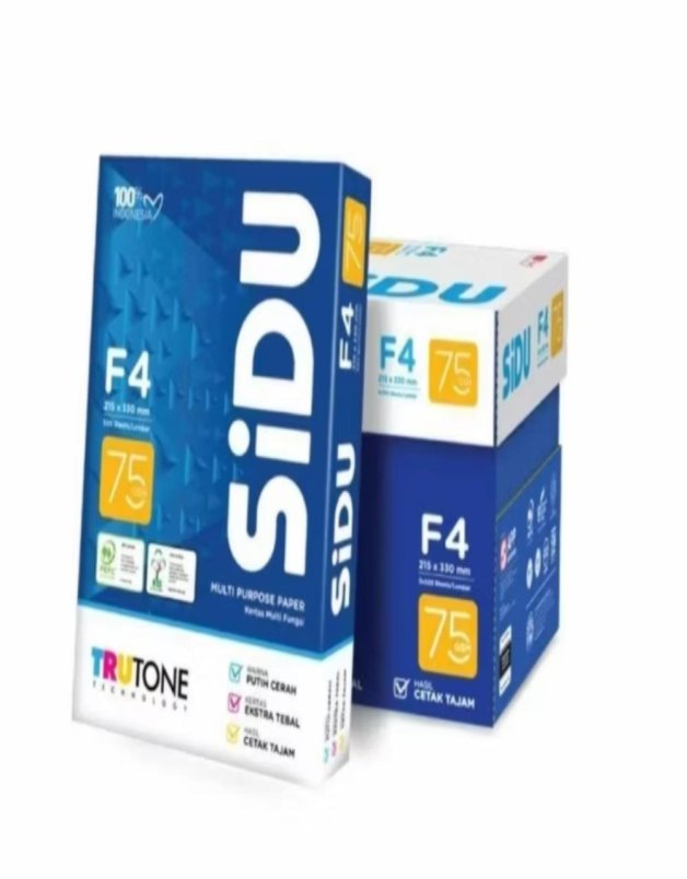 Kertas F4 Sidu 70/75 gram