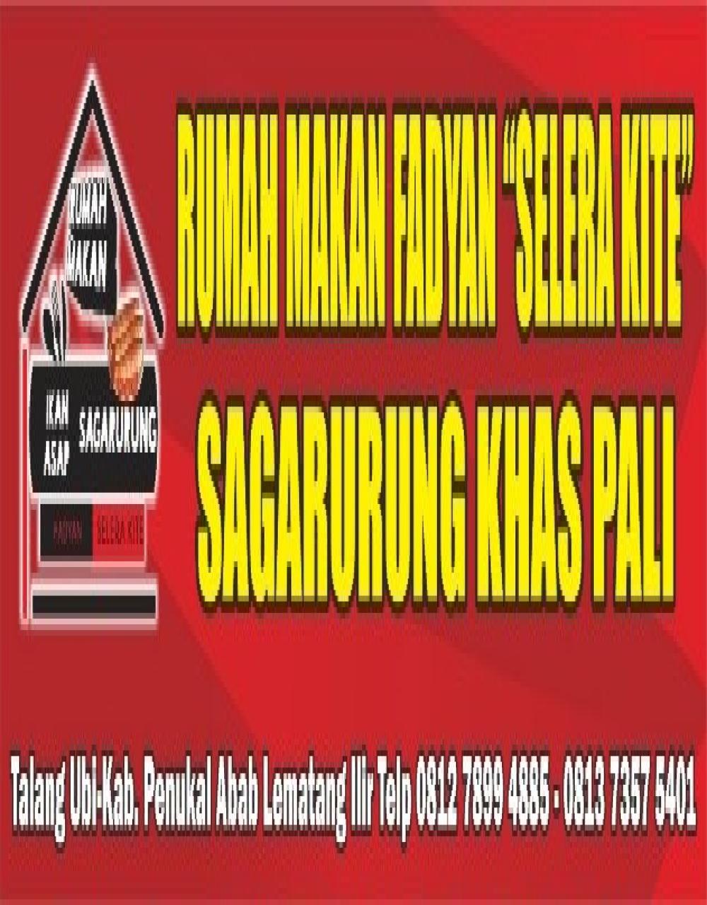 Rumah Makan Fadyan Selera Kite